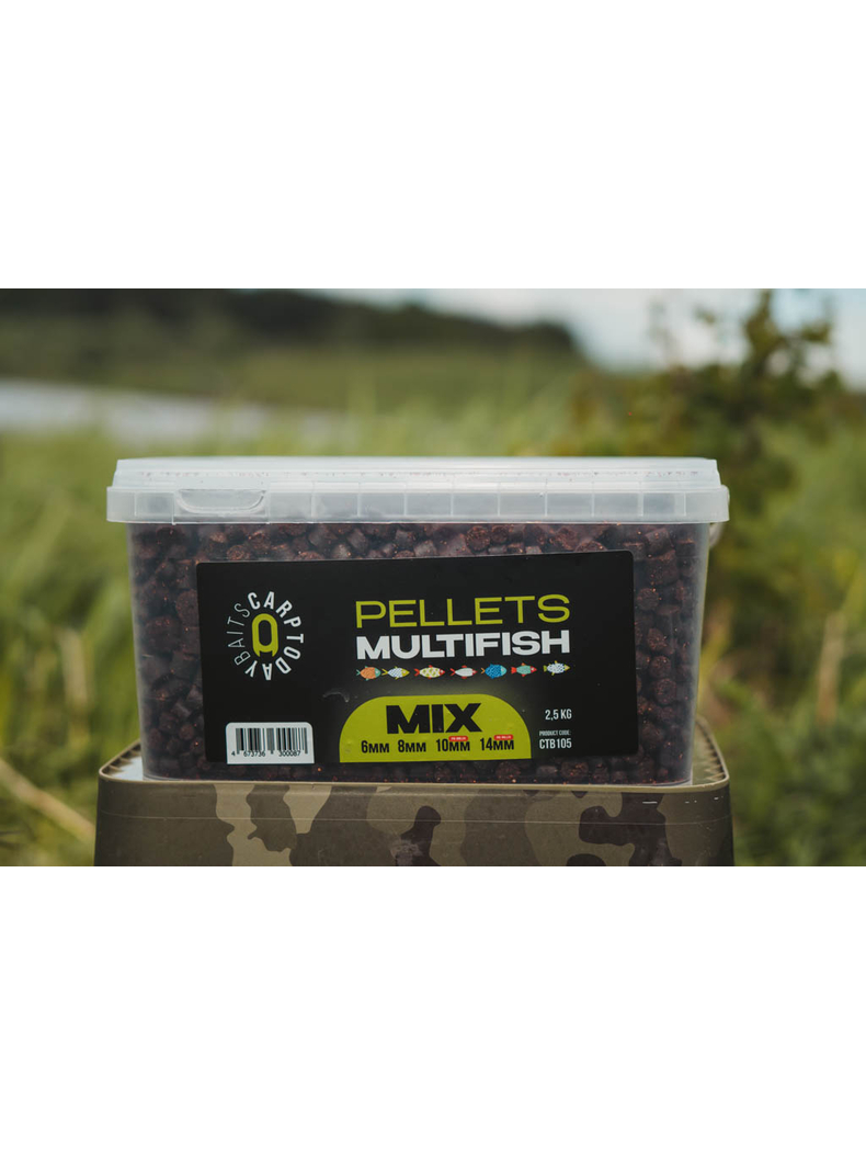 Пеллетс рыболовный Carptoday Baits MULTIFISH MIX 2.5кг, изображение 3 Пеллетс рыболовный Carptoday Baits MULTIFISH MIX 2.5кг, изображение 3