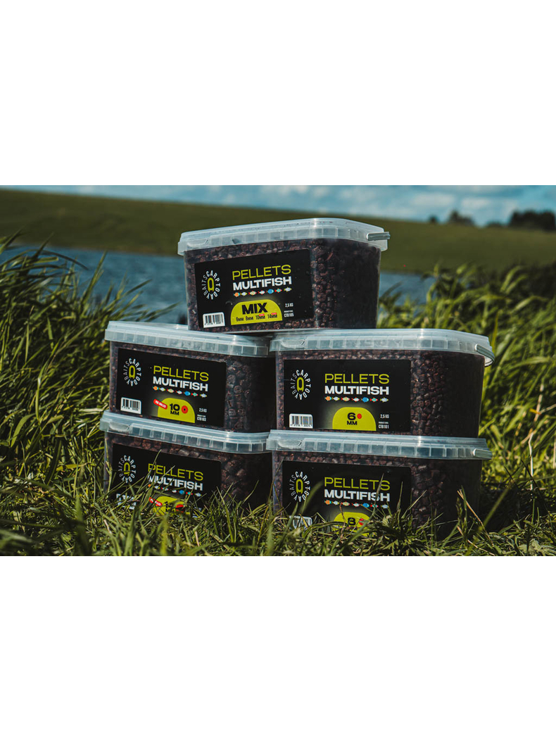 Пеллетс рыболовный Carptoday Baits MULTIFISH 2.5кг цельный, Диаметр: 8 мм, изображение 8