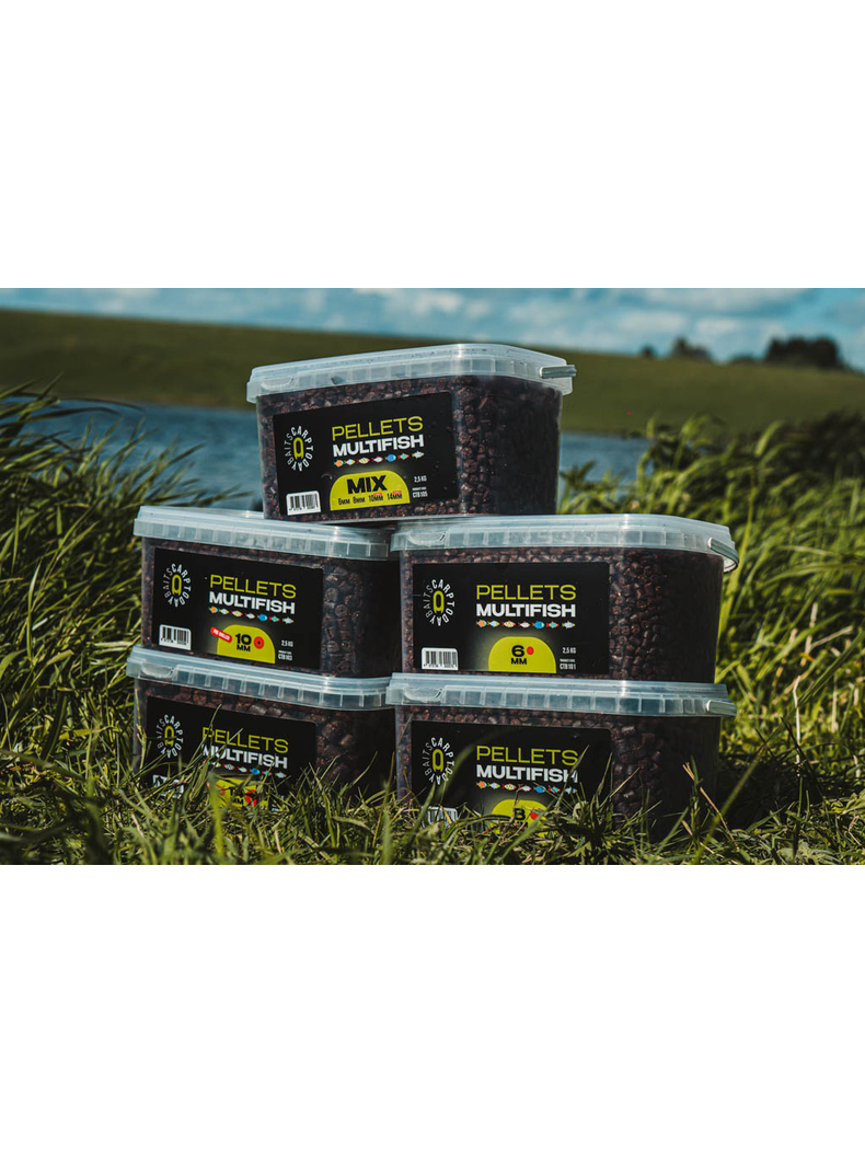 Пеллетс рыболовный Carptoday Baits MULTIFISH 2.5кг цельный, Диаметр: 8 мм, изображение 10