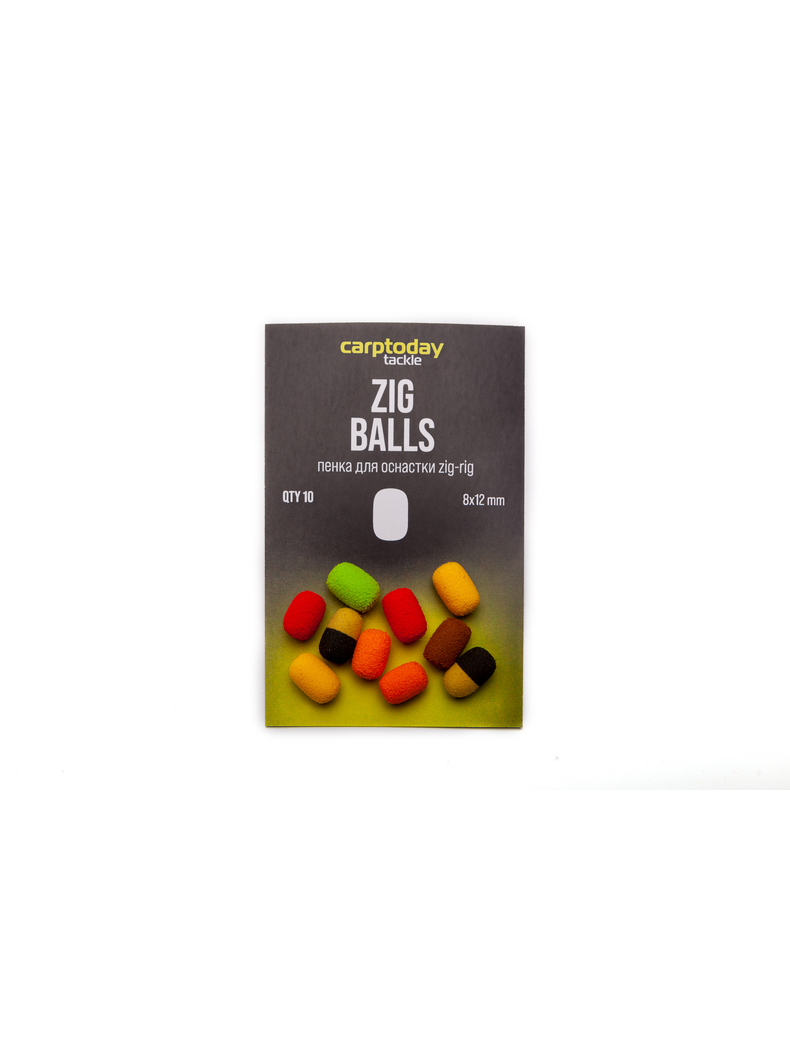 Пенка для оснастки зиг риг Carptoday Tackle Zig Balls МИКС, Цвет: Микс цветов Пенка для оснастки зиг риг Carptoday Tackle Zig Balls МИКС, Цвет: Микс цветов