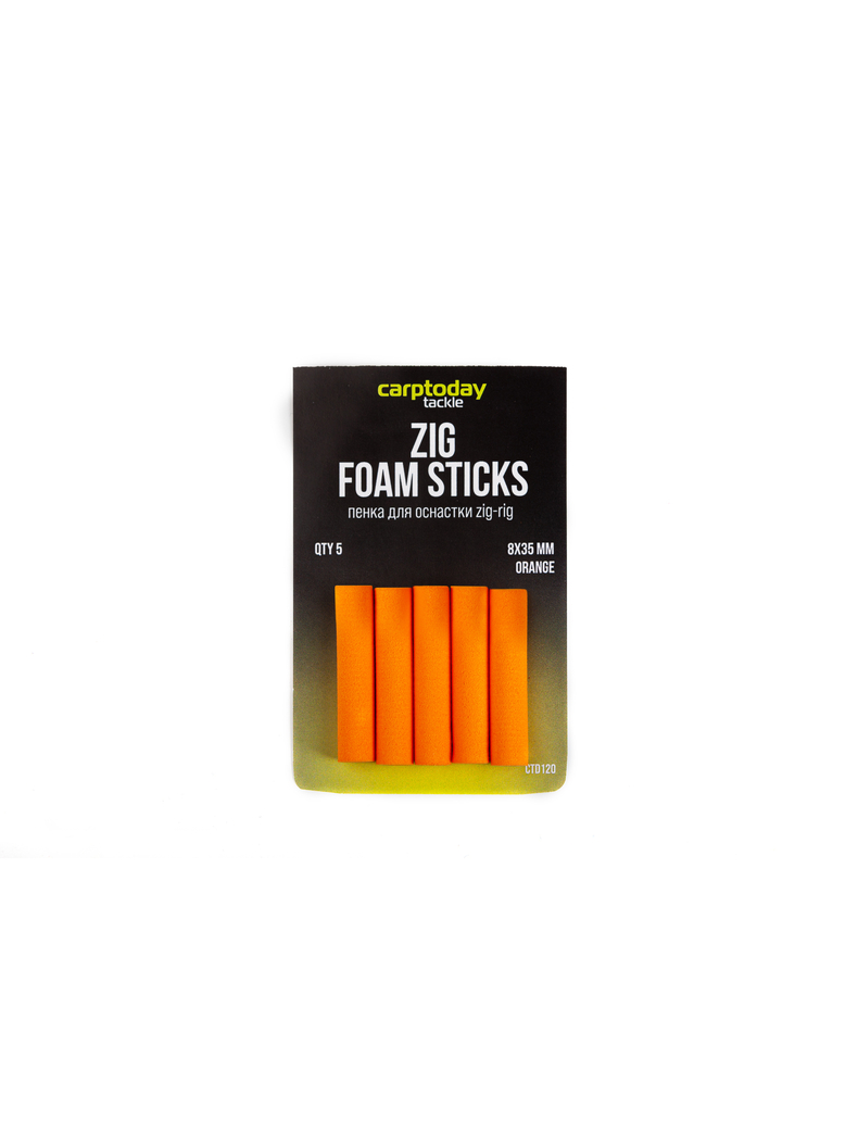Пенки для оснастки зиг риг Carptoday Tackle Foam Sticks, Цвет: Оранжевый Пенки для оснастки зиг риг Carptoday Tackle Foam Sticks, Цвет: Оранжевый