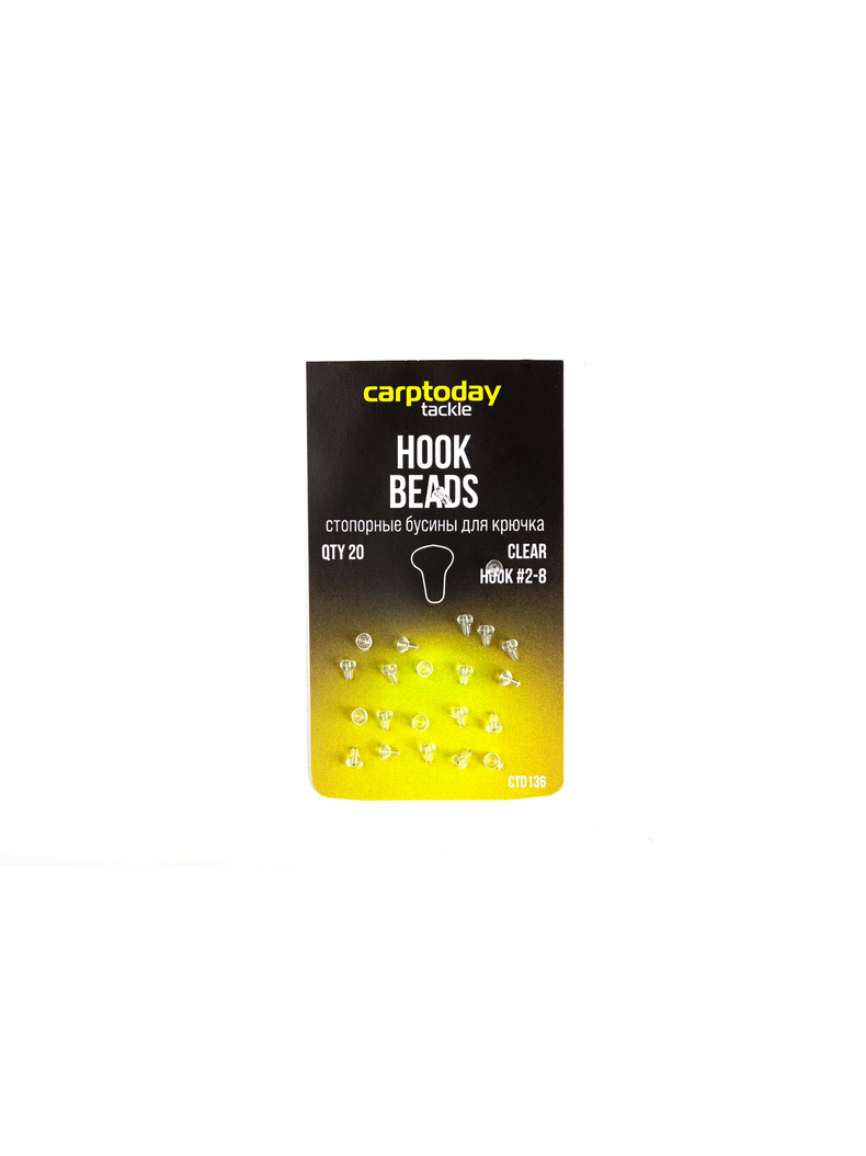 Стопорные бусины для крючка Carptoday Tackle Hook Beads, Цвет: Бесцветный Стопорные бусины для крючка Carptoday Tackle Hook Beads, Цвет: Бесцветный