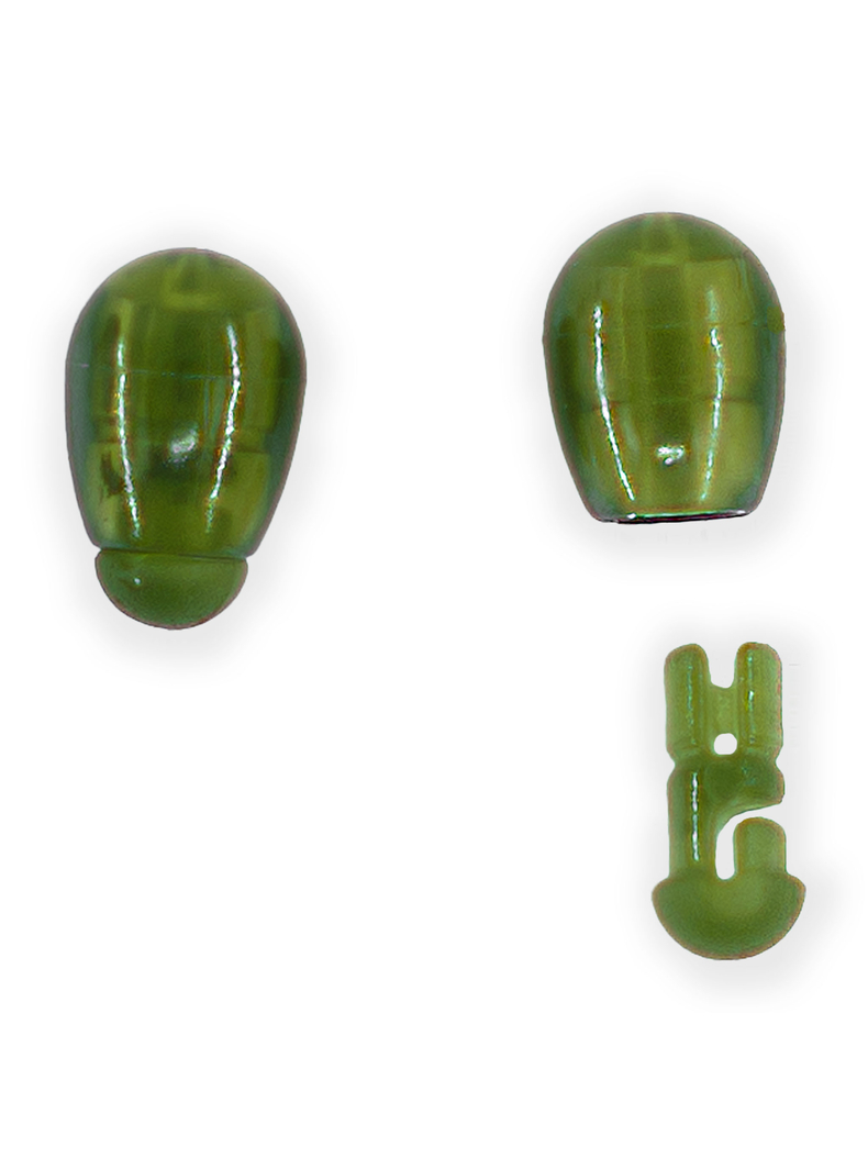 Быстросъемные бусины Carptoday Tackle Quick Change Beads зелёные, Размер: Small, изображение 2