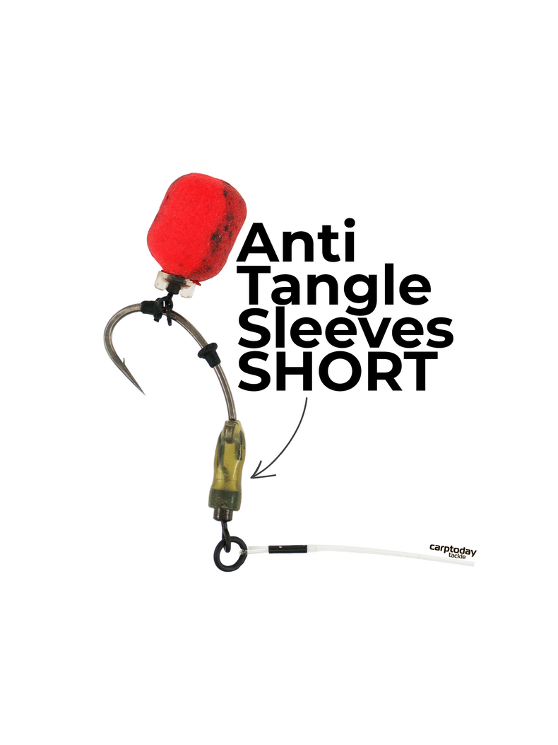 Отводчики короткие Carptoday Tackle Anti Tangle Sleeves Short зелёные, изображение 3