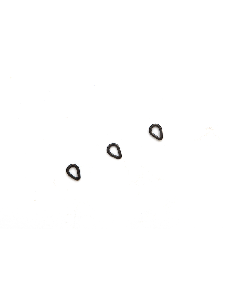 Стальные колечки каплевидные Carptoday Tackle Tear Drop Rings, Размер: Small, изображение 2