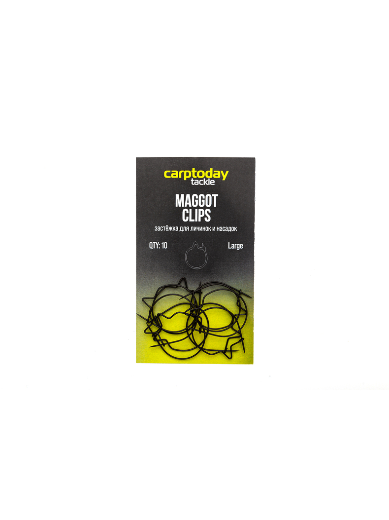 Клипсы для опарышей Carptoday Tackle Maggot Clips, Размер: Large  Клипсы для опарышей Carptoday Tackle Maggot Clips, Размер: Large