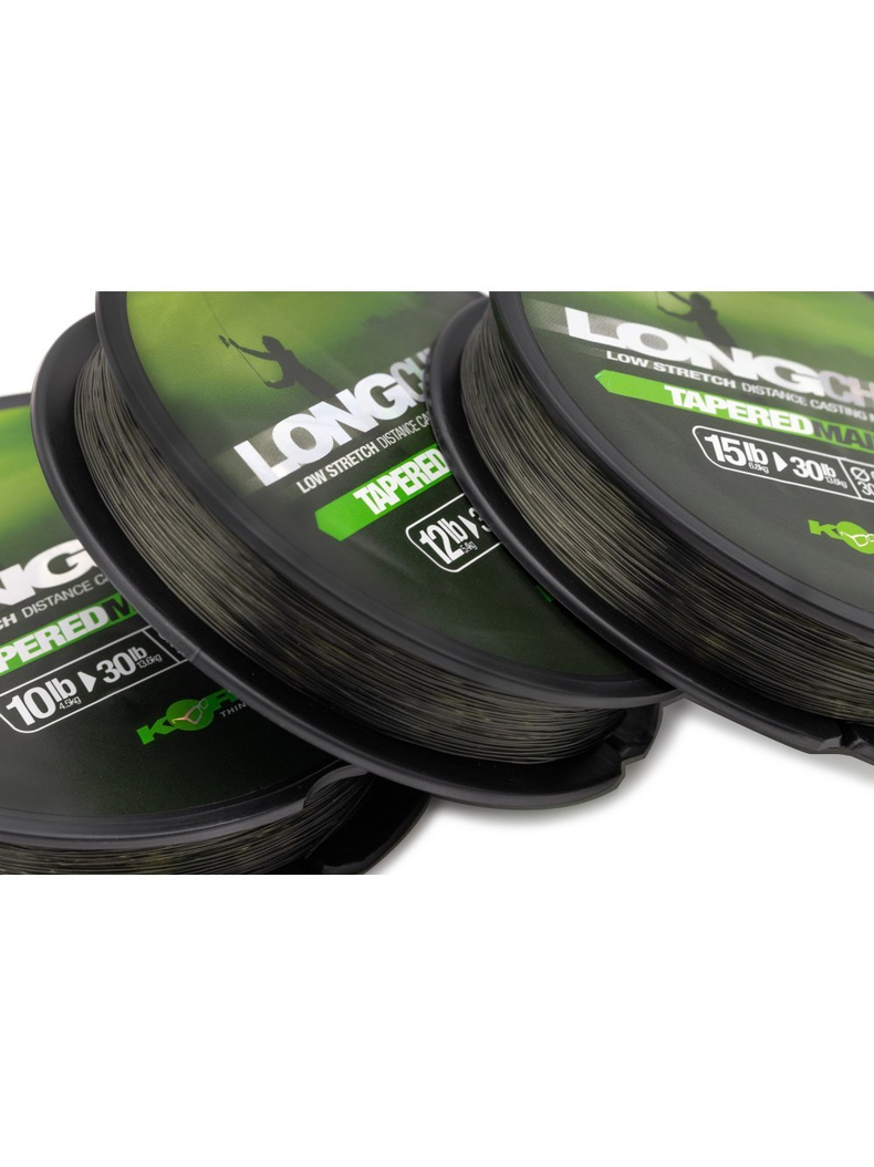 Леска KORDA Long Chuck Tapered Mainline Green 300м, Тест: 15 lb - 30 lb, изображение 3 Леска KORDA Long Chuck Tapered Mainline Green 300м, Тест: 15 lb - 30 lb, изображение 3