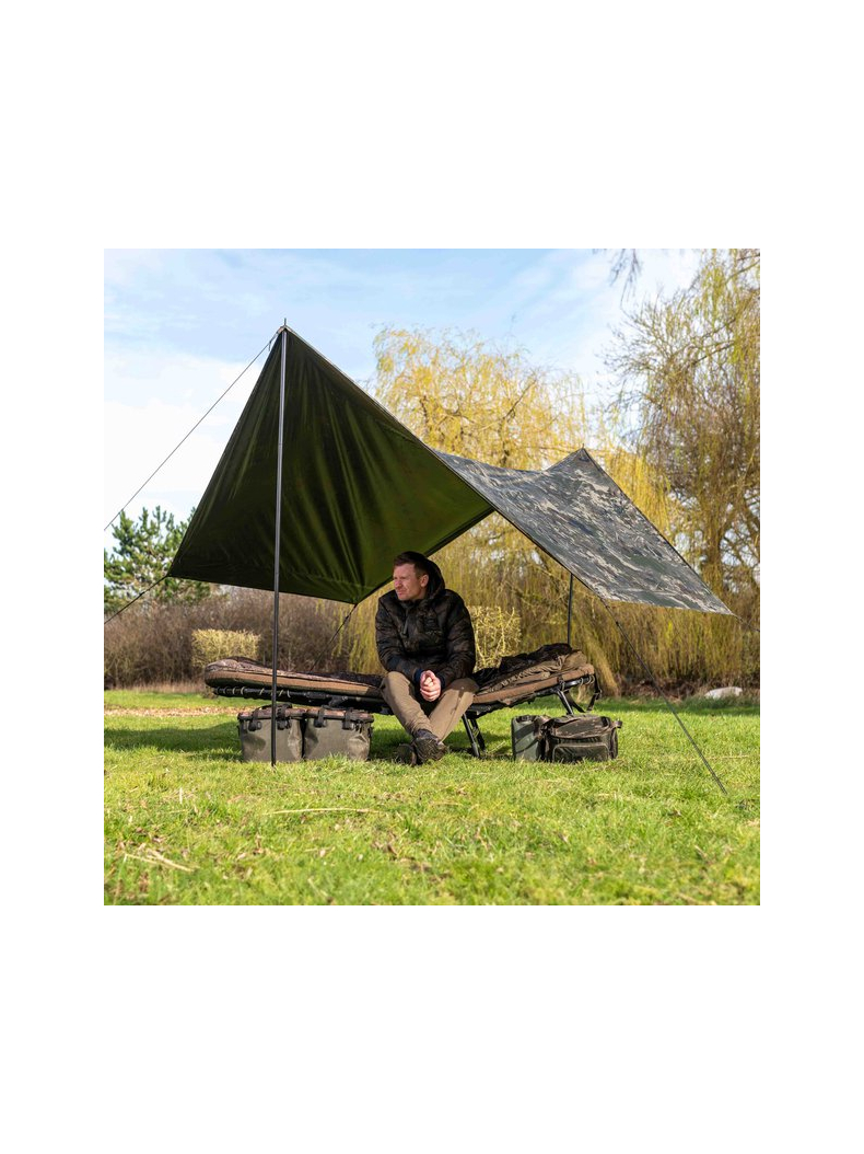 Тент NASH Bank Life Multi Tarp Camo, Размер: XL, изображение 3 Тент NASH Bank Life Multi Tarp Camo, Размер: XL, изображение 3