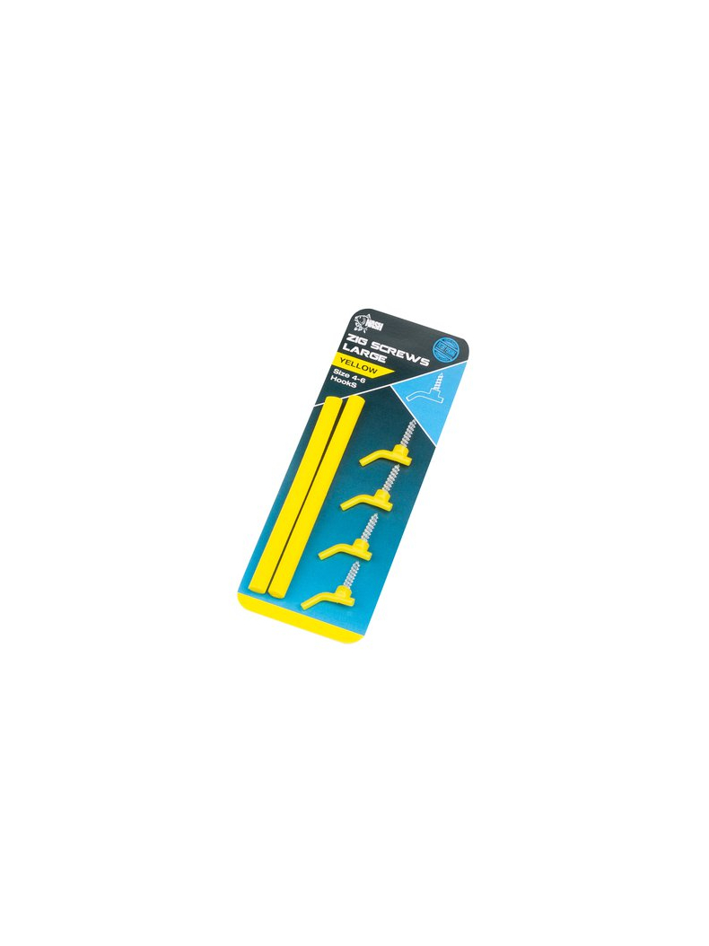 Набор для зиг риг NASH Zig Screws Large, Цвет: Чёрный, изображение 3 Набор для зиг риг NASH Zig Screws Large, Цвет: Чёрный, изображение 3