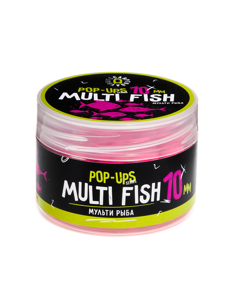 Бойлы плавающие Carptoday Baits Pop Ups Multi Fish (Мульти Фиш) 10 мм, Диаметр: 10 мм, Вкус: Мульти Фиш, изображение 4 Бойлы плавающие Carptoday Baits Pop Ups Multi Fish (Мульти Фиш) 10 мм, Диаметр: 10 мм, Вкус: Мульти Фиш, изображение 4