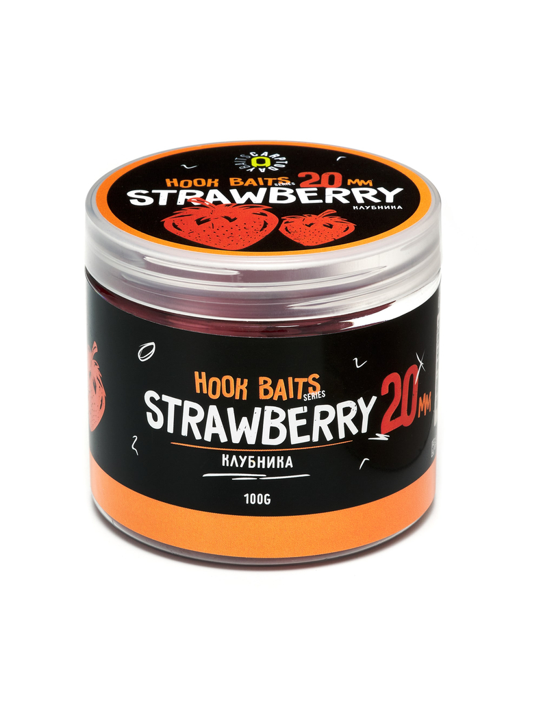 Бойлы насадочные Carptoday Baits Strawberry (Клубника), Диаметр: 20 мм, Вкус: Клубника, изображение 2 Бойлы насадочные Carptoday Baits Strawberry (Клубника), Диаметр: 20 мм, Вкус: Клубника, изображение 2
