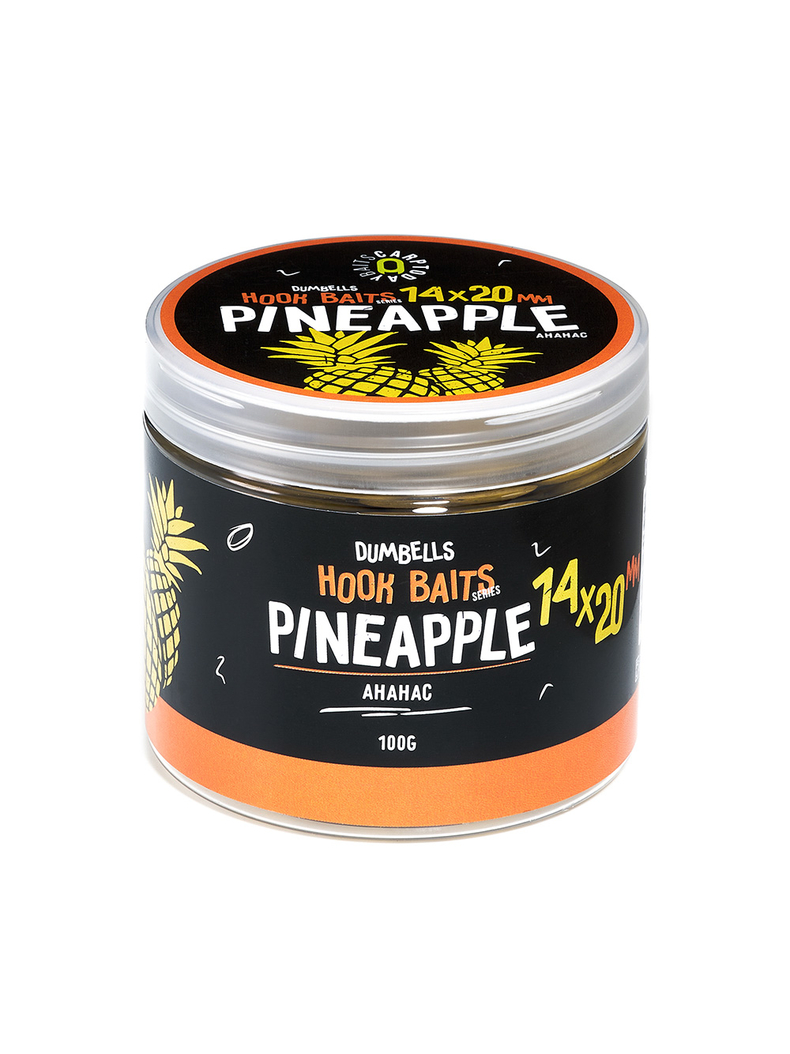 Дамбелсы насадочные Carptoday Baits Pineapple (Ананас), Диаметр: 14 х 20 мм, Вкус: Ананас, изображение 2 Дамбелсы насадочные Carptoday Baits Pineapple (Ананас), Диаметр: 14 х 20 мм, Вкус: Ананас, изображение 2