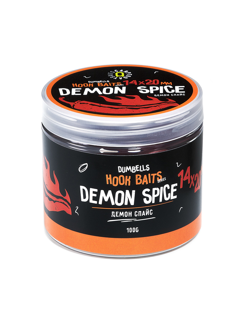 Дамбелсы насадочные Carptoday Baits Demon Spice (Острые Специи), Диаметр: 14 х 20 мм, Вкус: Острые Специи, изображение 2 Дамбелсы насадочные Carptoday Baits Demon Spice (Острые Специи), Диаметр: 14 х 20 мм, Вкус: Острые Специи, изображение 2