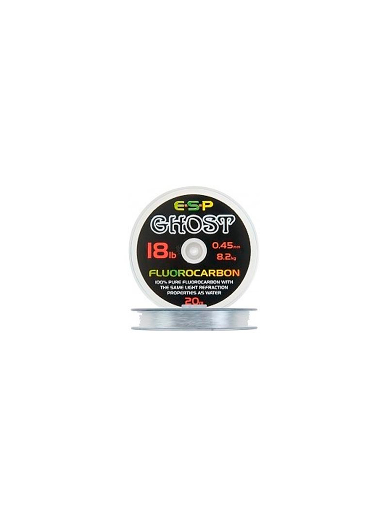 Флюорокарбоновый материал ESP Ghost Fluorocarbon, Тест: 18.00 lb Флюорокарбоновый материал ESP Ghost Fluorocarbon, Тест: 18.00 lb