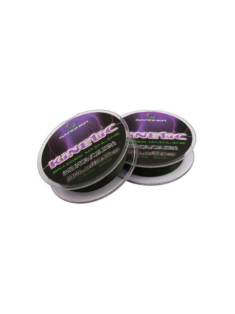 Плетеная леска Gardner Kinetic Braided Mainline, Тест: 15.00 lb, Диаметр лески: 0.23 мм Плетеная леска Gardner Kinetic Braided Mainline, Тест: 15.00 lb, Диаметр лески: 0.23 мм