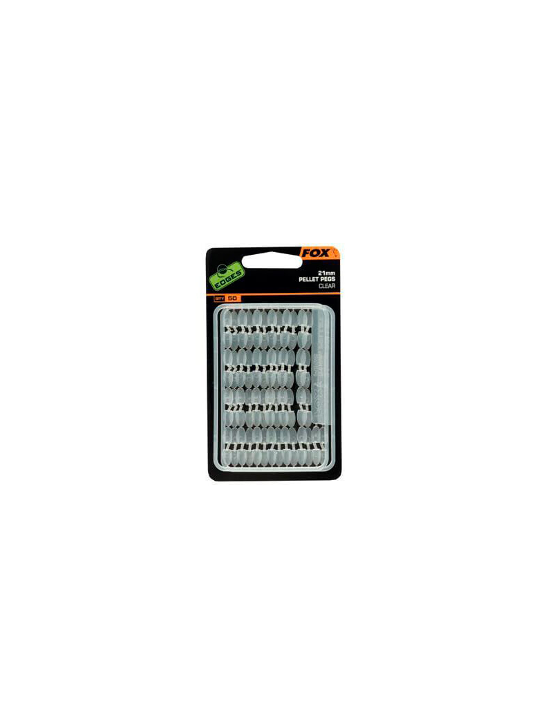 Стопора для пеллетса FOX Pellet Pegs EDGES, Длина: 21 мм Стопора для пеллетса FOX Pellet Pegs EDGES, Длина: 21 мм