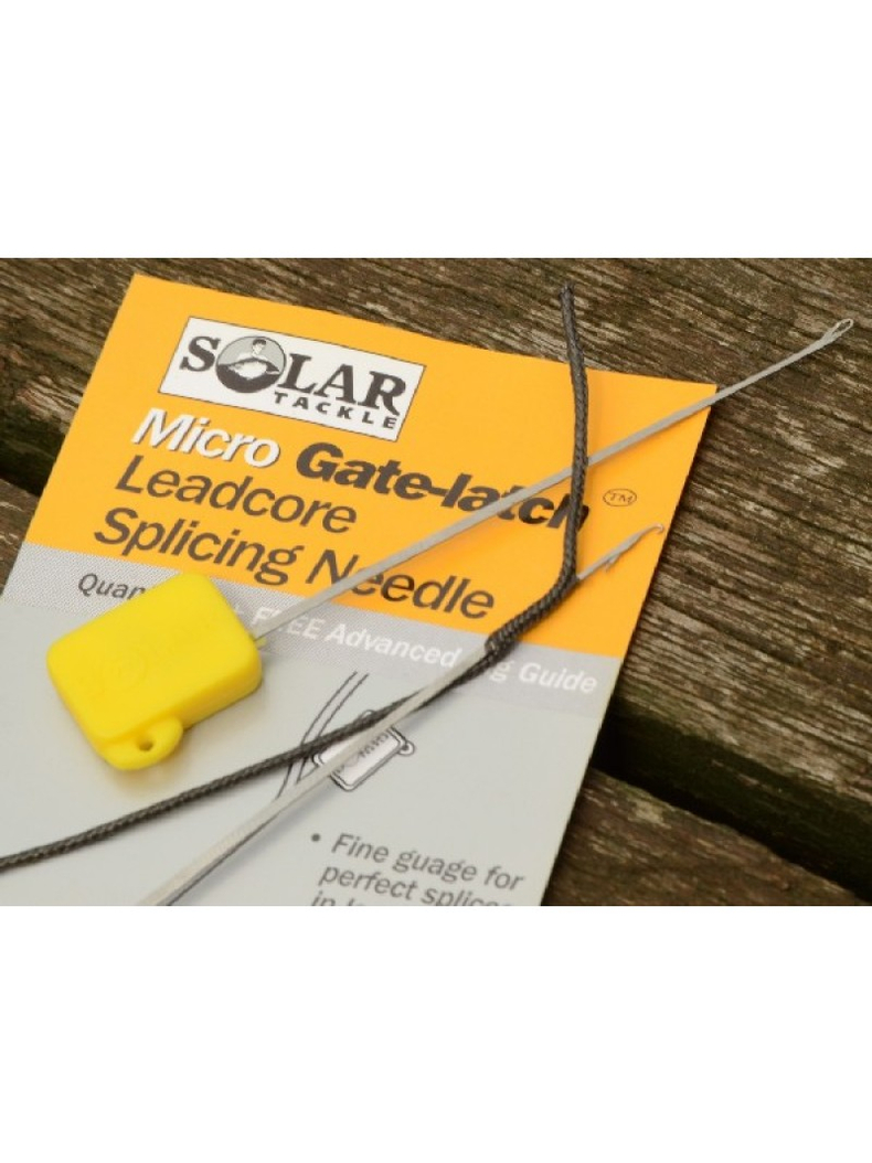 Игла для лидкора Solar Splicing Needles, Размер: Micro Игла для лидкора Solar Splicing Needles, Размер: Micro
