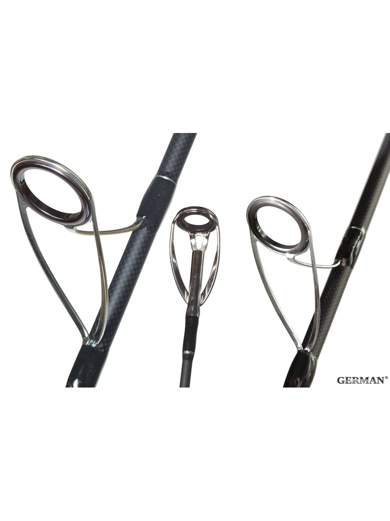 Удилище карповое German Fishing Poseidon IМ9 13ft 3.50lb, Длина удилища: 13 ft :: 3.96 м, Тест удилища: 3.50 lb, изображение 4