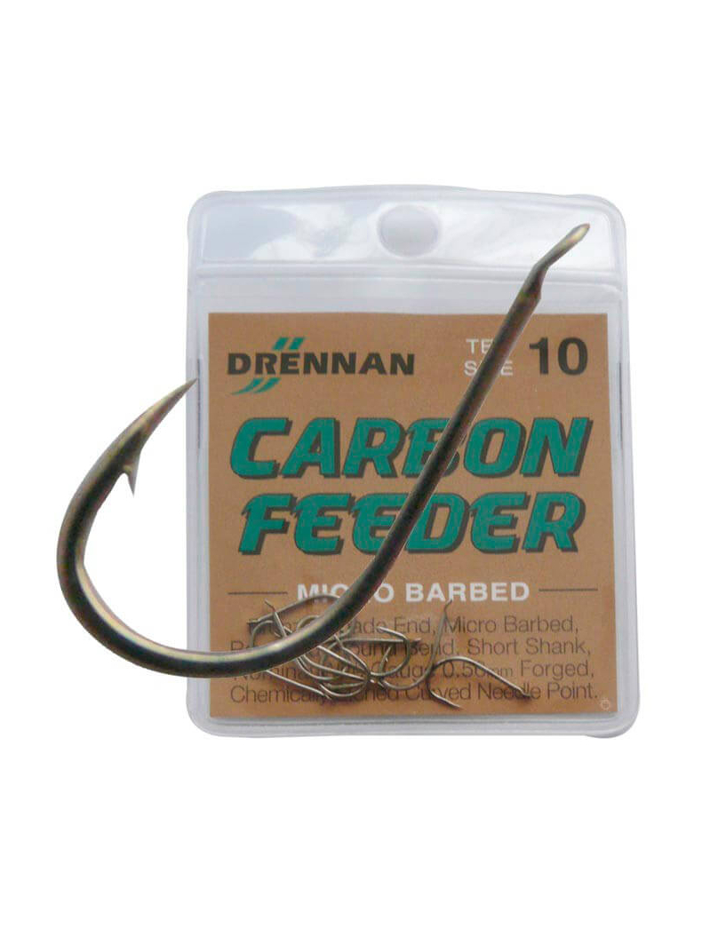 Carbon Feeder крючки карповые, Размер крючка: №10 Carbon Feeder крючки карповые, Размер крючка: №10