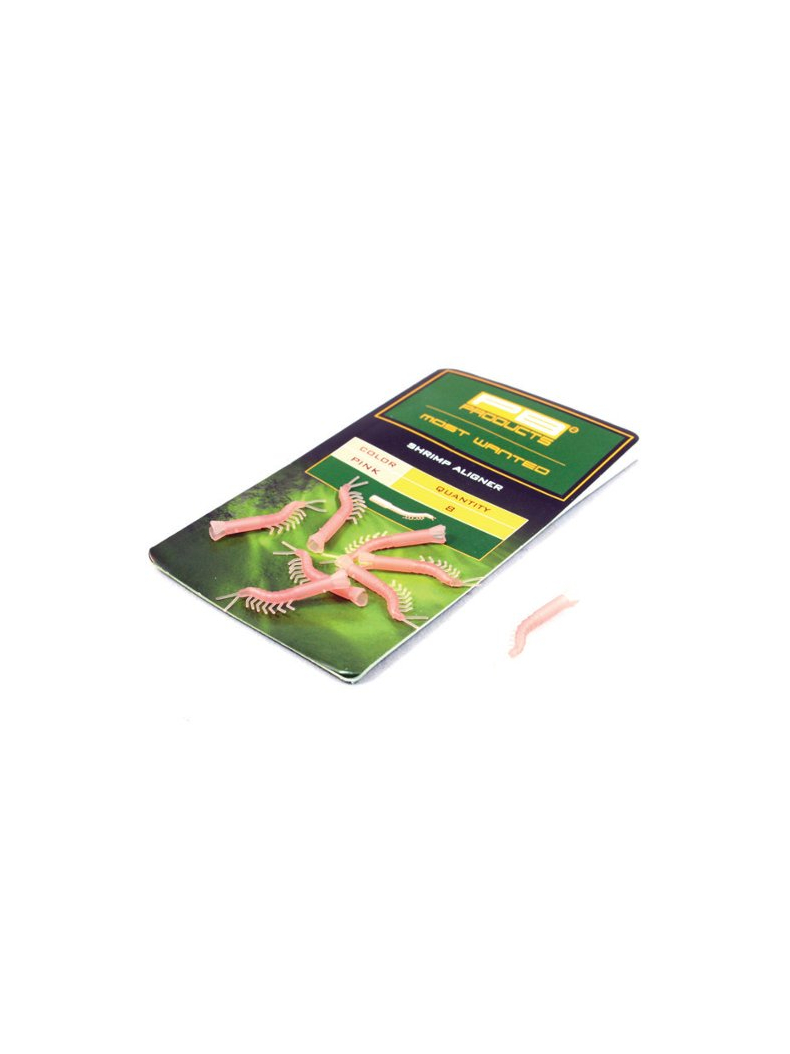 Трубка для крючка PB Products Shrimp Aligner - Pink / 8шт. Трубка для крючка PB Products Shrimp Aligner - Pink / 8шт.