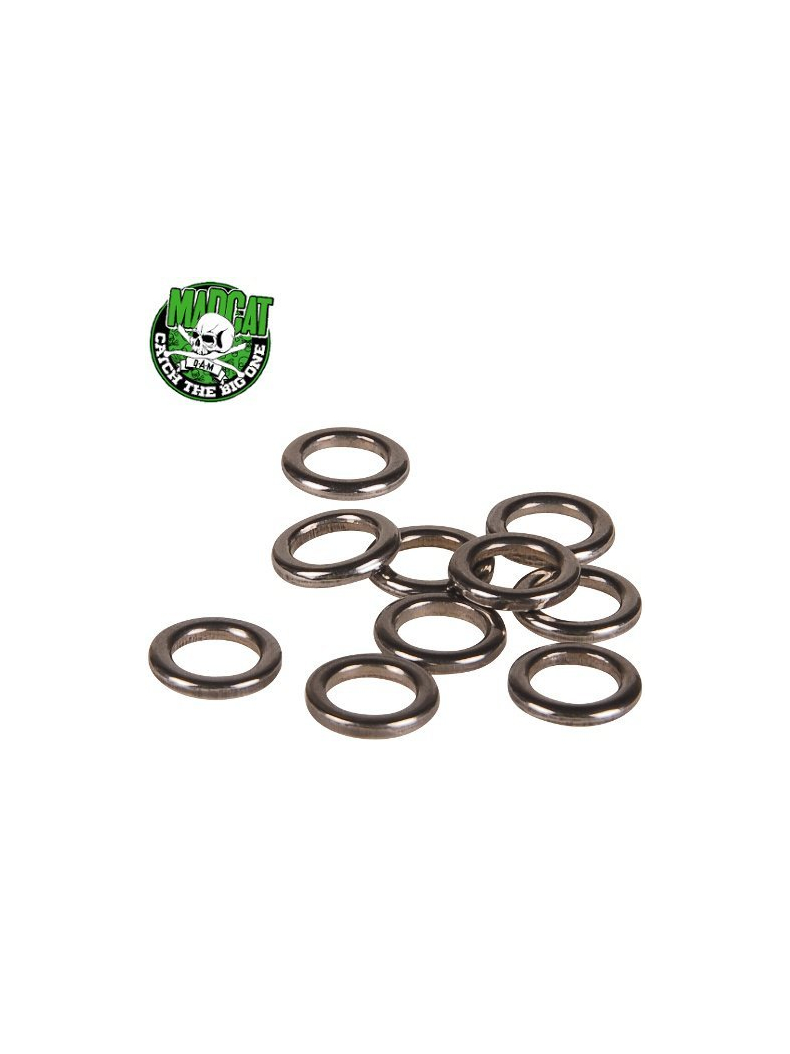 Кольца металлические MADCAT® SOLID RINGS - 20 шт.