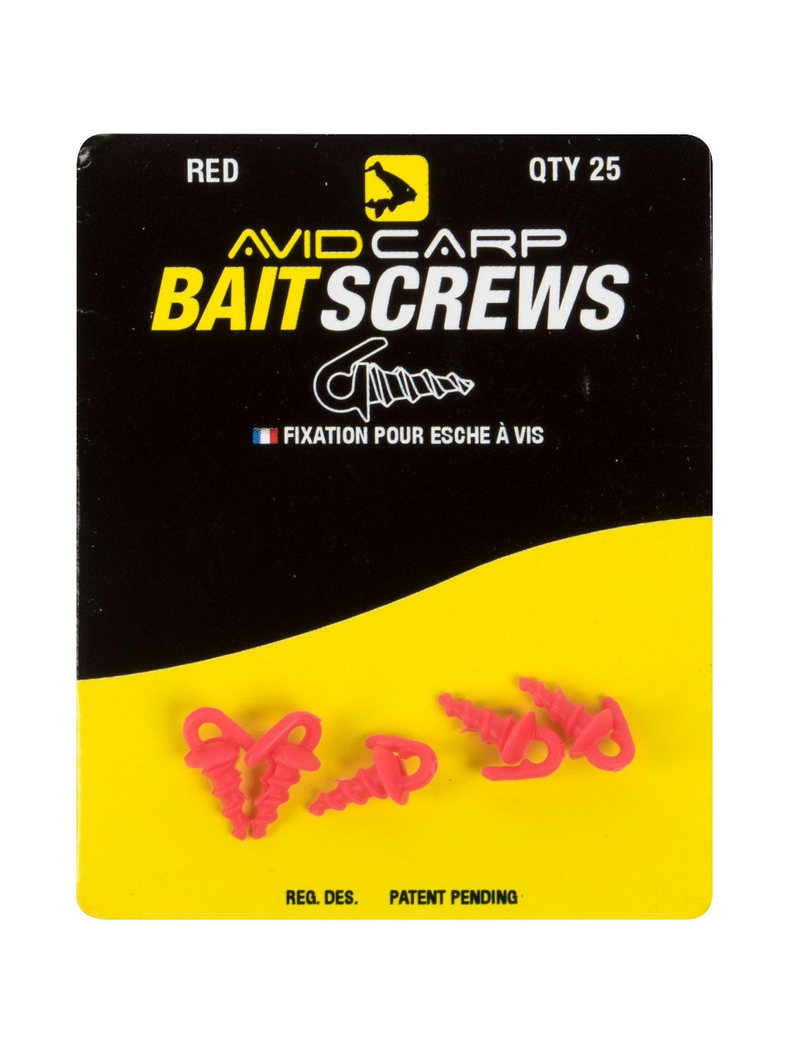 Крепление для плавающей насадки Avid Carp Bait Screws Clear 25шт. Крепление для плавающей насадки Avid Carp Bait Screws Clear 25шт.