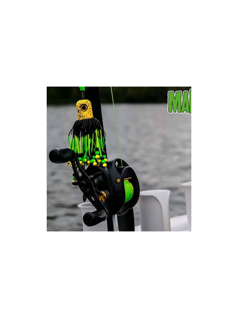 Леска плетеная MADCAT® 8-BRAID FLUORO GREEN - 0.60mm / 135lb / 270m, изображение 4 Леска плетеная MADCAT® 8-BRAID FLUORO GREEN - 0.60mm / 135lb / 270m, изображение 4