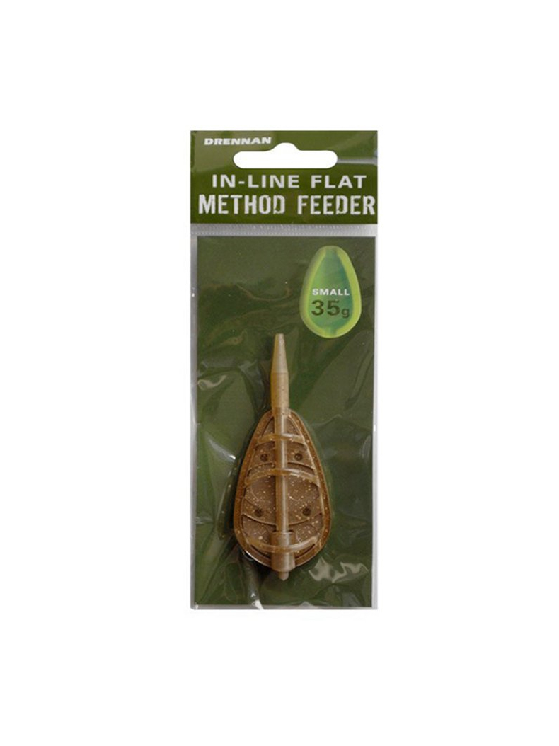 Кормушка фидерная DRENNAN IN-LINE FLAT METHOD FEEDERS Small - 35g