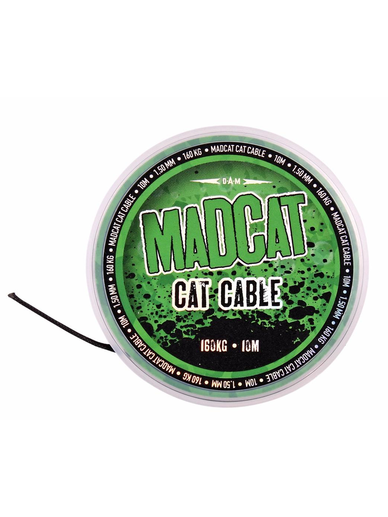 Поводковый материал MADCAT® CAT CABLE - 1.50mm / 160kg / 10m Поводковый материал MADCAT® CAT CABLE - 1.50mm / 160kg / 10m