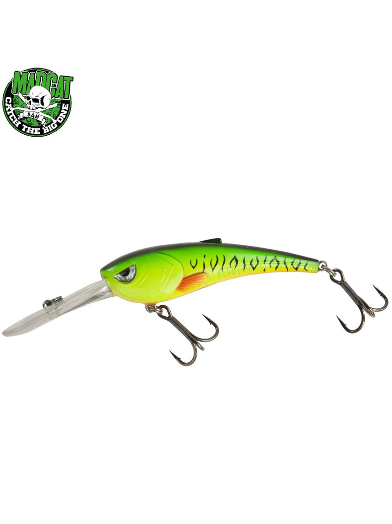 Воблер плавающий MADCAT® CATDIVER Floating - 11cm - 32g - FIRETIGER UV Воблер плавающий MADCAT® CATDIVER Floating - 11cm - 32g - FIRETIGER UV