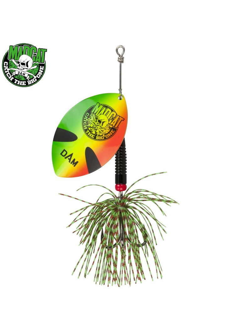 Блесна вращающаяся MADCAT® BIG BLADE SPINNER - 55g - FIRE TIGER Блесна вращающаяся MADCAT® BIG BLADE SPINNER - 55g - FIRE TIGER