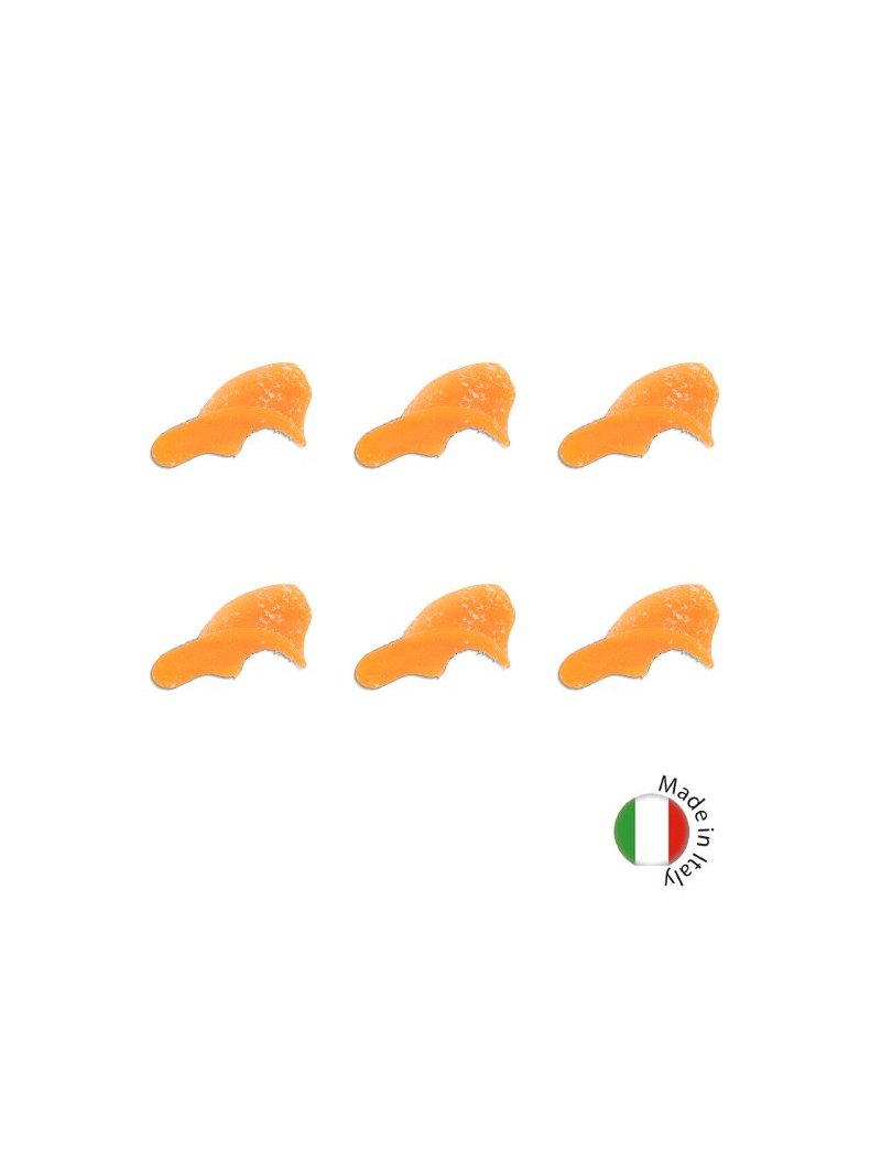 Силиконовые приманки плавающие IRON TROUT TURNO / 2,5cm / Sweet / Orange - 6шт.