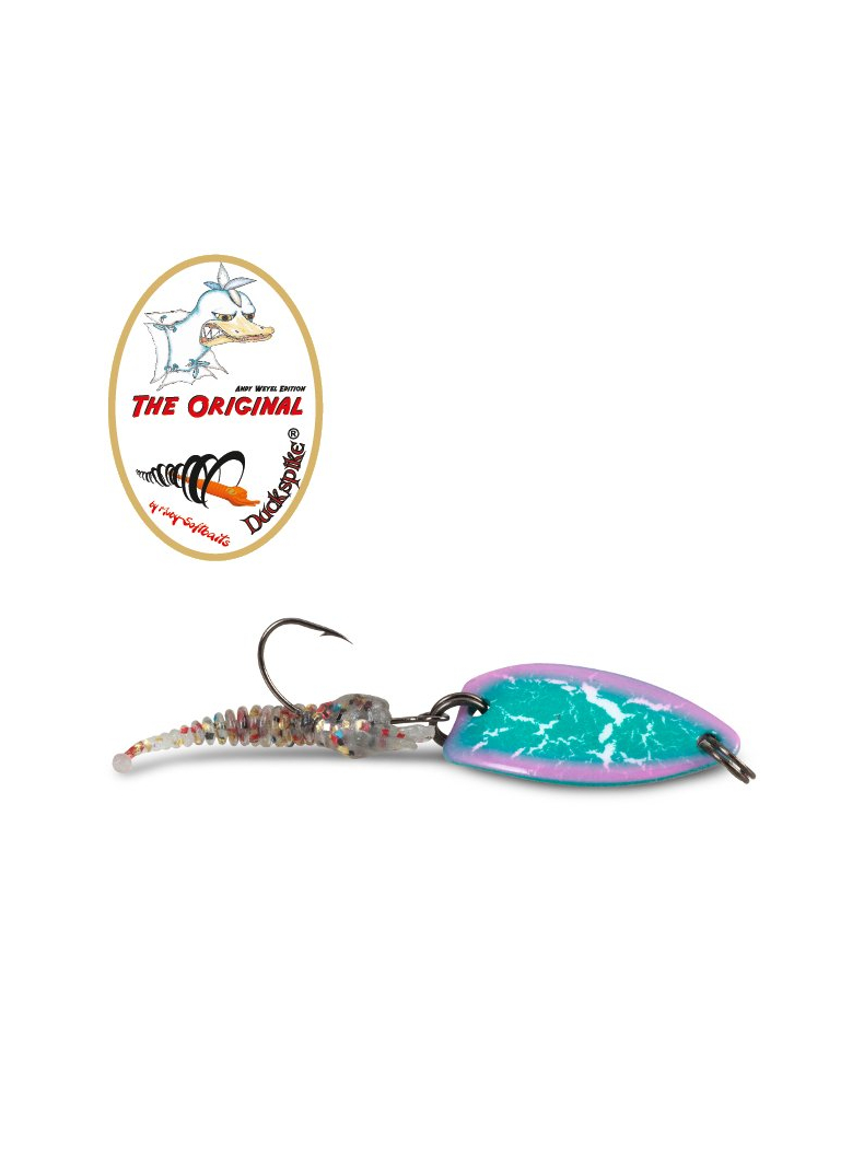 Силиконовые приманки IRON TROUT DUCK SPIKE / Silver Flasher - 8шт., изображение 3