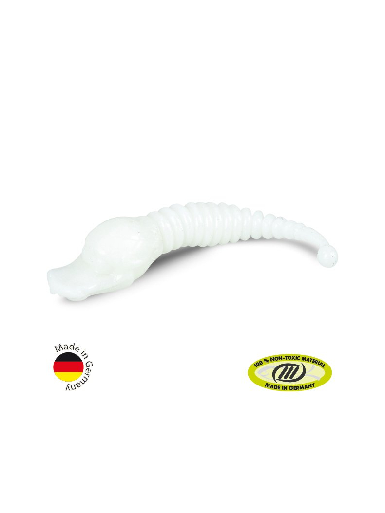 Силиконовые приманки IRON TROUT DUCK SPIKE / Shine'a White - 8шт.