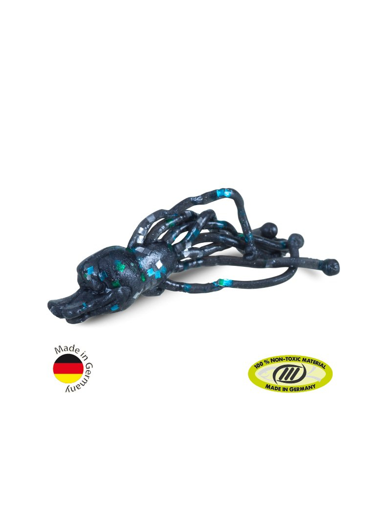 Силиконовые приманки IRON TROUT DUCK FRINGE / Black Fury - 8шт.