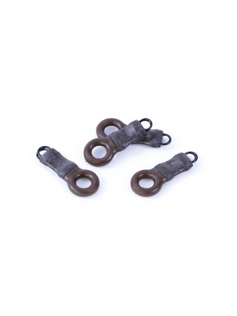 Кольцо с застежкой KORUM Camo Running Rig Clips - SMALL / 8шт., изображение 2