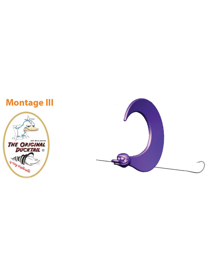 Силиконовые приманки IRON TROUT DUCK TAIL / Silver Flasher - 8шт., изображение 8