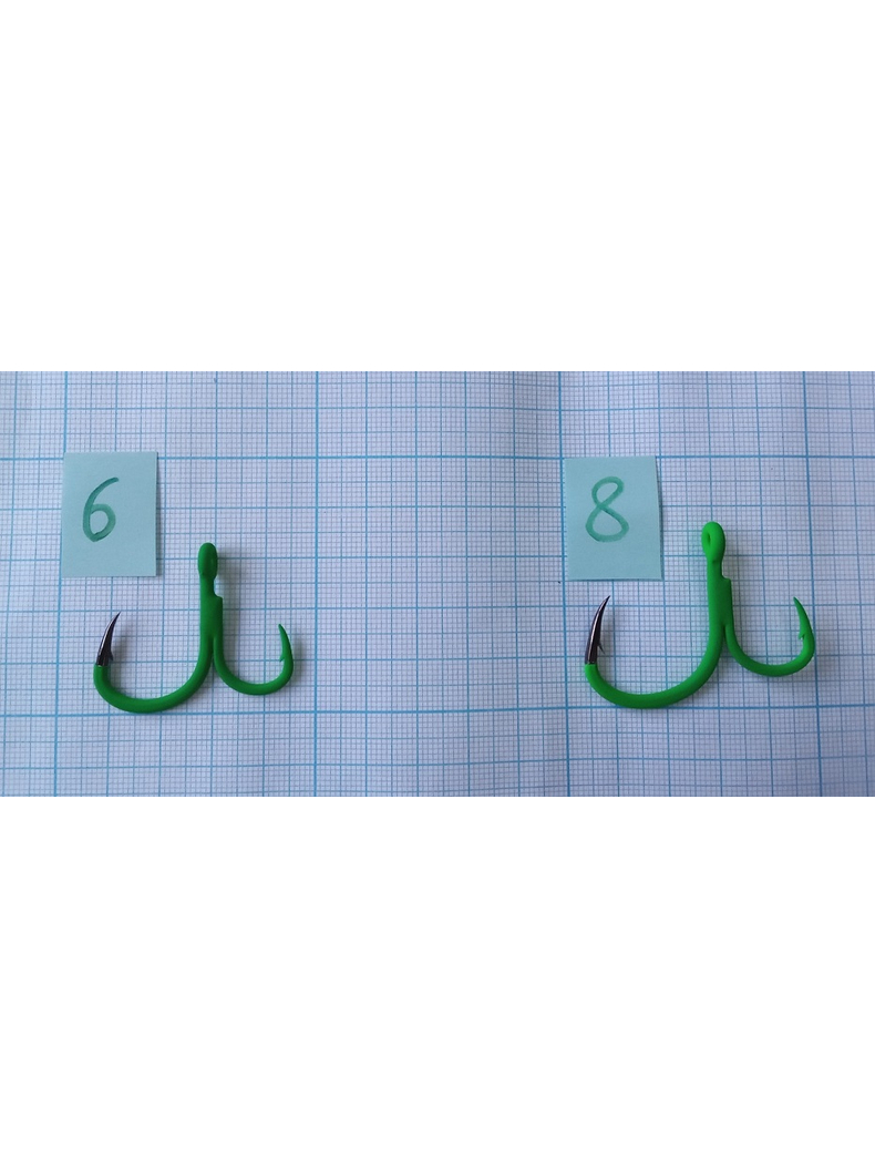 Крючки двойные MADCAT® A-STATIC DEADBAIT GRIPPER Hooks №6/0 - 4шт., изображение 2 Крючки двойные MADCAT® A-STATIC DEADBAIT GRIPPER Hooks №6/0 - 4шт., изображение 2