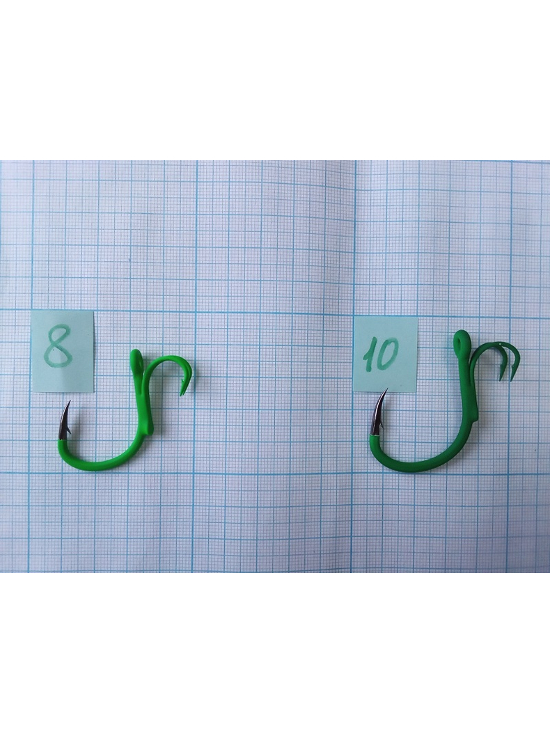 Крючки тройные MADCAT® A-STATIC STINGER Hooks №10/0 - 4шт., изображение 3 Крючки тройные MADCAT® A-STATIC STINGER Hooks №10/0 - 4шт., изображение 3