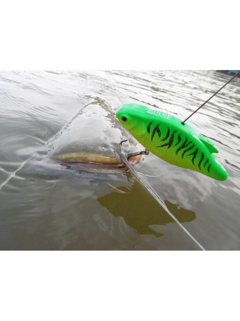 Блесна вертикальная MADCAT® INLINE RATTLER FIRETIGER UV - 110g, изображение 8 Блесна вертикальная MADCAT® INLINE RATTLER FIRETIGER UV - 110g, изображение 8