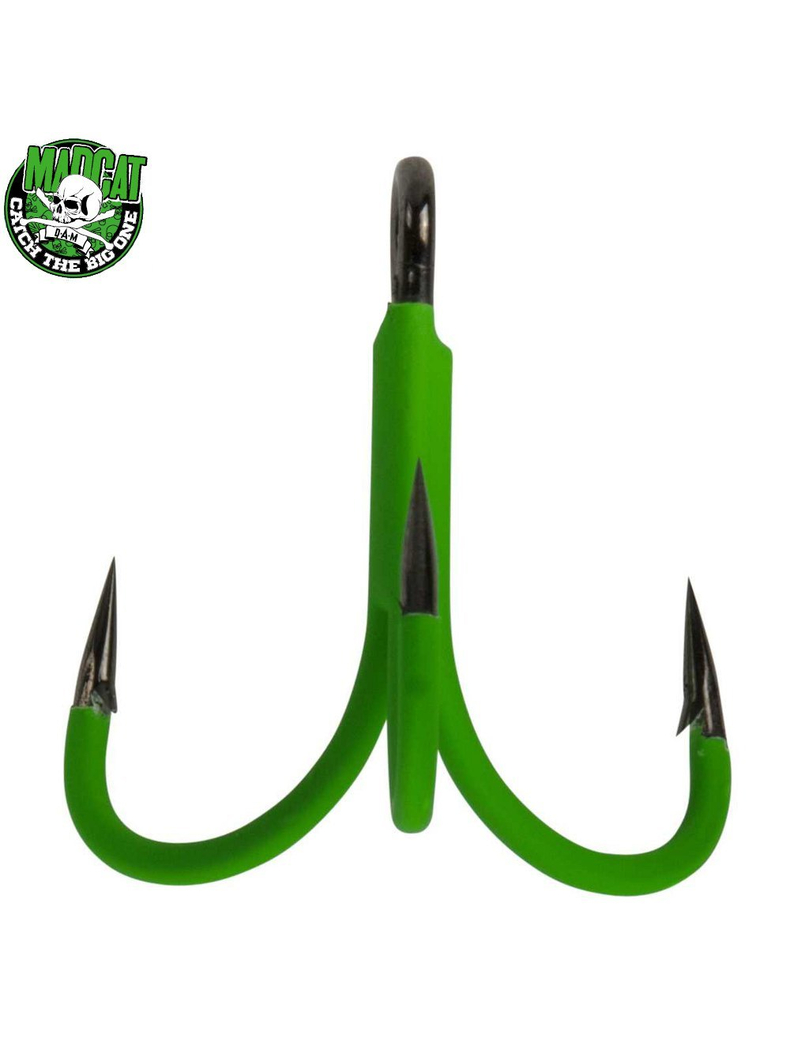 Крючки тройные MADCAT® TREBLES Hooks №3/0 - 4шт.