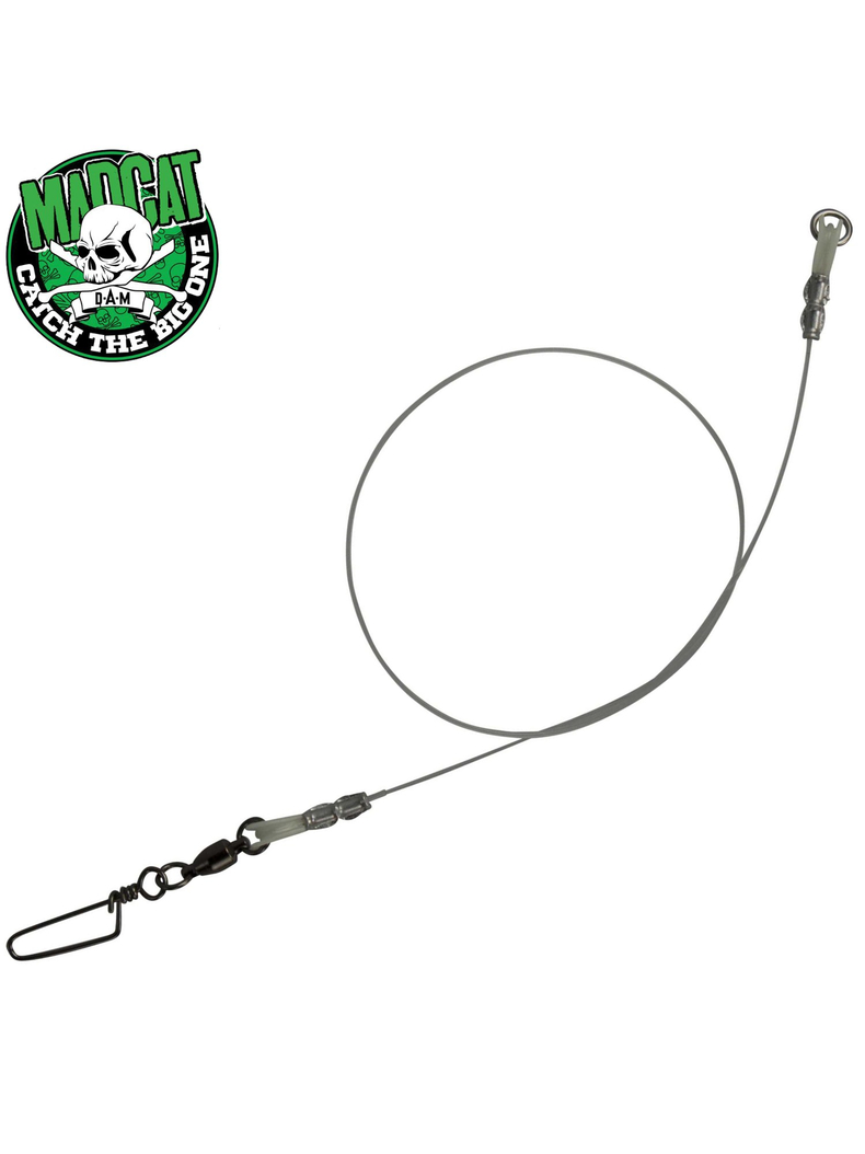 Готовый поводок на сома MADCAT® MONO SPIN LEADER