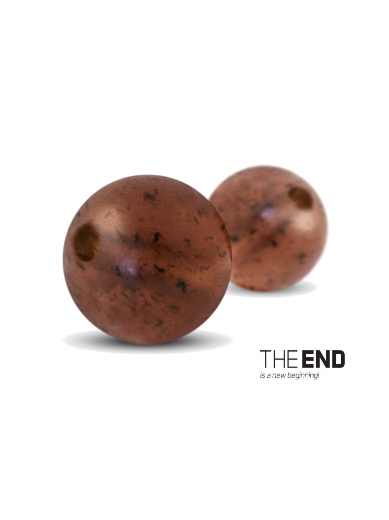 Бусины - отбойники DELPHIN THE END Soft beads - 8mm / G-ROUND - 50 шт.