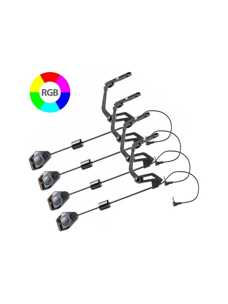Комплект индикаторов поклевки MIVARDI MCX 88 Swing Arm - MULTICOLOR 4 Set