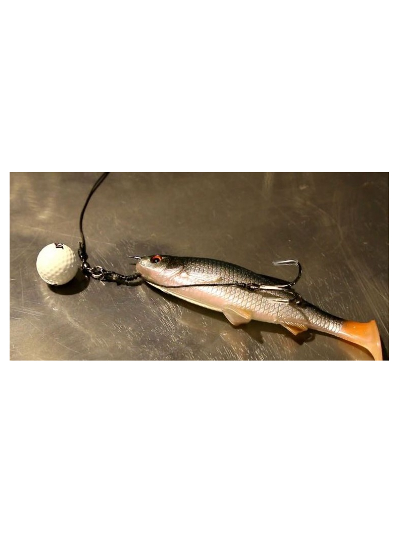 Джиговые оснастки MADCAT® GOLF BALL SNAP-ON VERTIBALL RIG 140 гр., изображение 2 Джиговые оснастки MADCAT® GOLF BALL SNAP-ON VERTIBALL RIG 140 гр., изображение 2