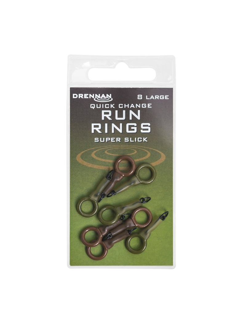 Кольцо с застежкой DRENNAN Quick Change Run Rings - Large / 8шт. Кольцо с застежкой DRENNAN Quick Change Run Rings - Large / 8шт.