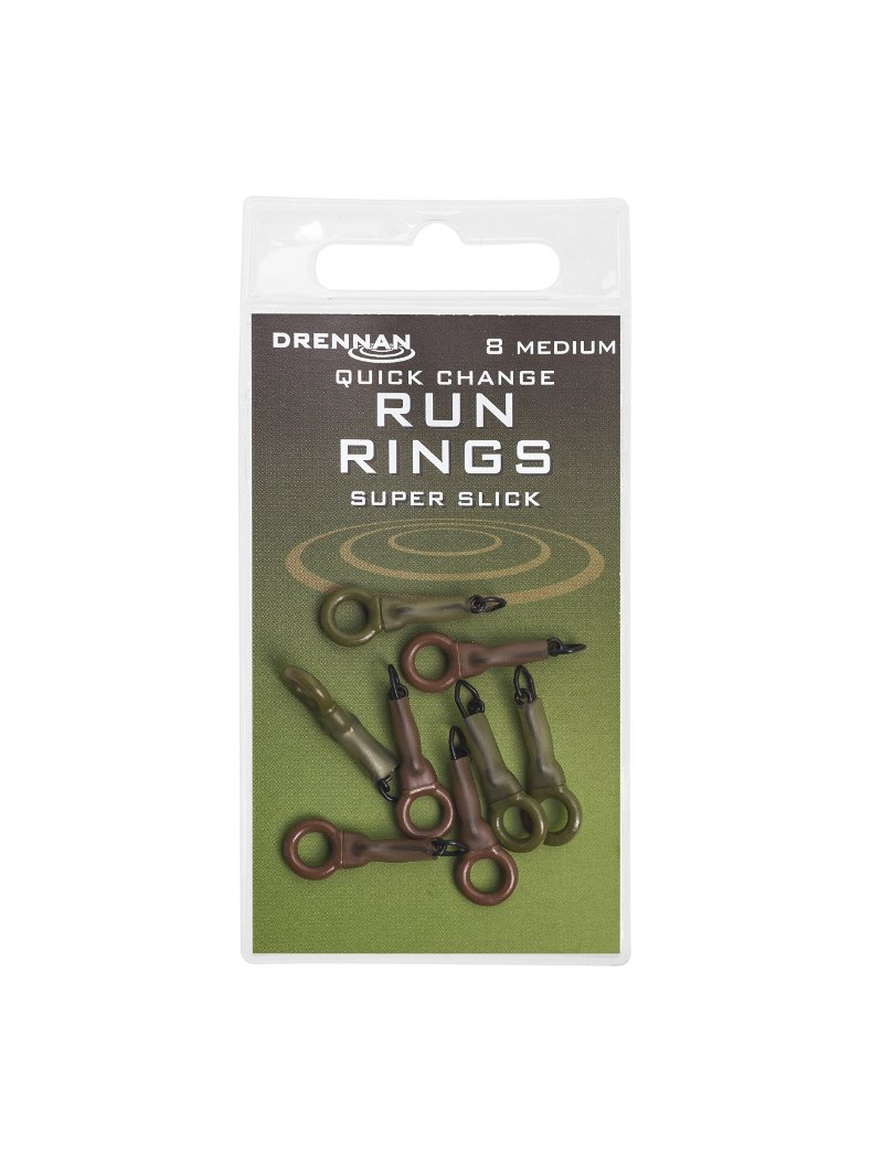 Кольцо с застежкой DRENNAN Quick Change Run Rings - Medium / 8шт. Кольцо с застежкой DRENNAN Quick Change Run Rings - Medium / 8шт.
