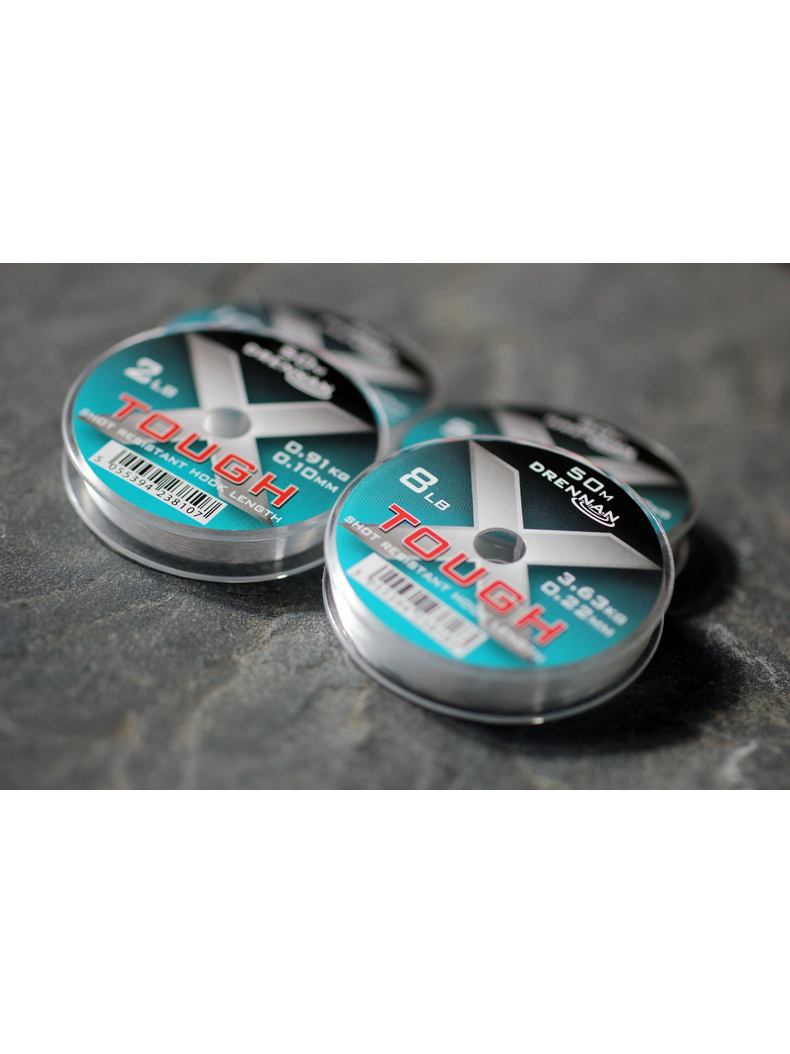 Леска DRENNAN X-TOUGH Mono Hooklink - 50m / 0.24mm / 4.54kg, изображение 3
