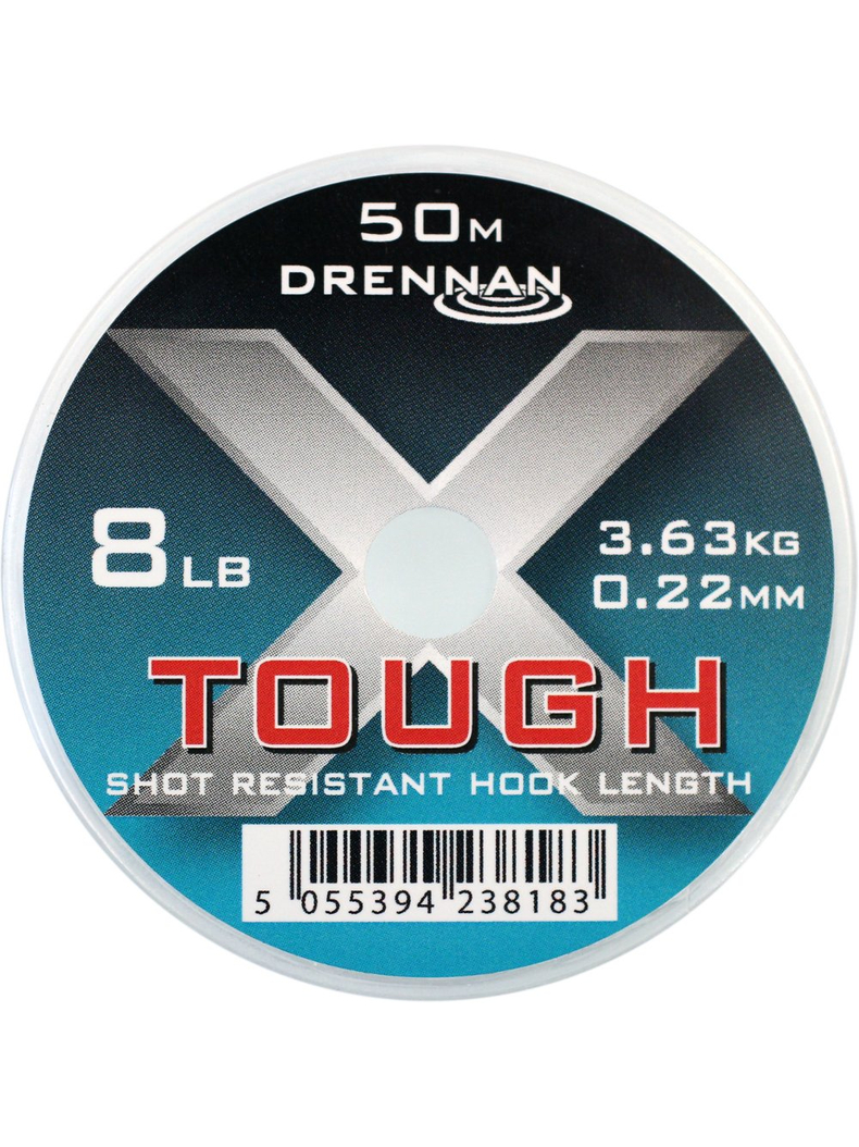 Леска DRENNAN X-TOUGH Mono Hooklink - 50m / 0.22mm / 3.63kg