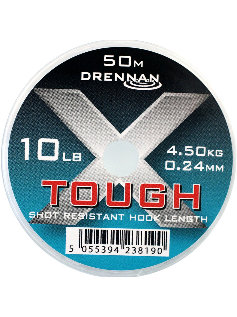 Леска DRENNAN X-TOUGH Mono Hooklink - 50m / 0.24mm / 4.54kg